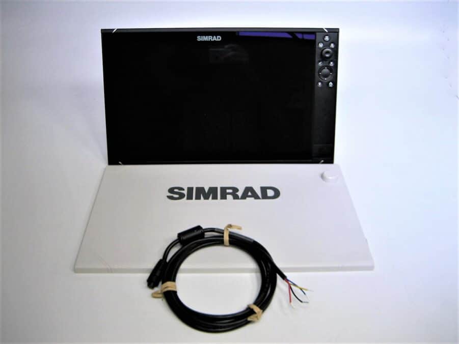 Simrad NSS16 Evo3 16" Touchscreen MFD Chartplotter Tested Good w/ Suncover!