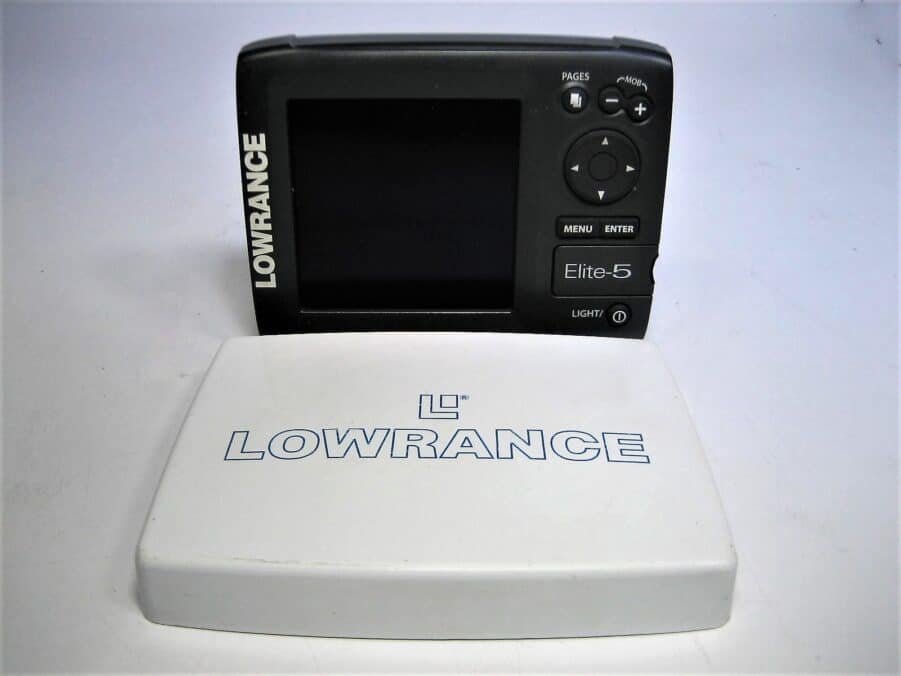 Lowrance Elite-5 ChartPlotter With Internal GPS - Good Condition