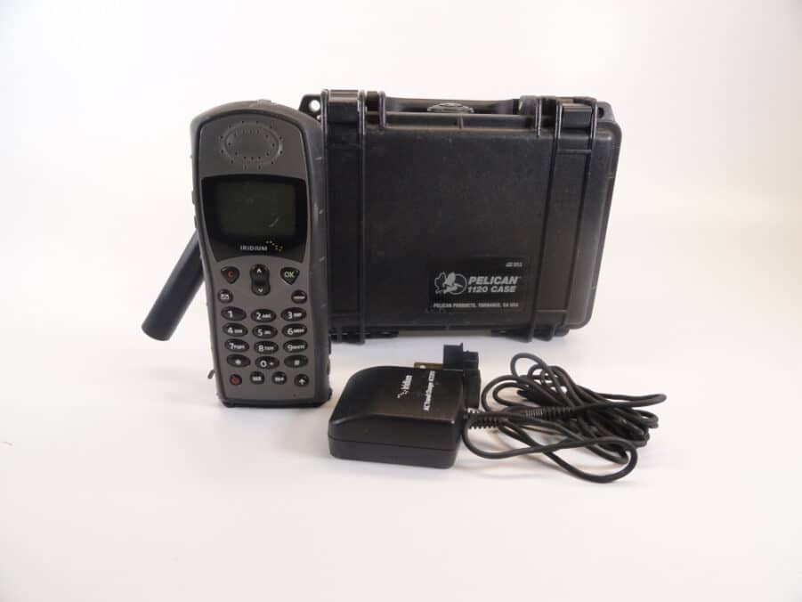 Iridium 9505A Satellite Phone w/ Pelican 1120 Case - TESTED!