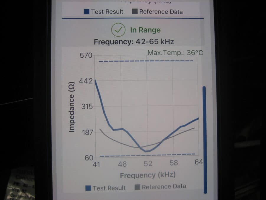 Airmar M265c-LH In-Hull CHIRP Transducer *TESTED* Simrad Raymarine Garmin Furuno - Image 3