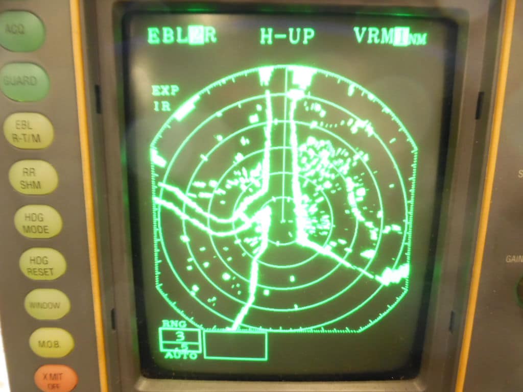 Raytheon R21XX Raster Scan CRT DISPLAY ONLY - M92540 - f/ M92503 Radar ...