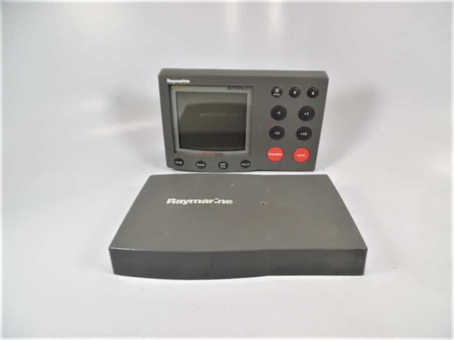 Raymarine/Raytheon ST7001+ Seatalk Autopilot Head W/ Suncover Tested