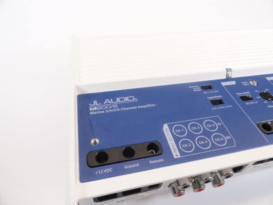 JL Audio M600/6 - 6 Channel Class D Full-Range Marine Amplifier 600W - TESTED - Image 2