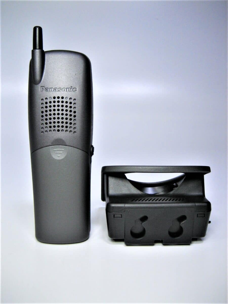 Panasonic KX-TD7896 Cordless Charcoal Phone w/ Battery Charger + Power Cable NEW - Image 8