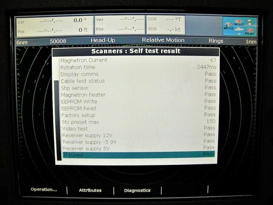 Raymarine M92650-S Radome 2KW 18” Analog Radar + 45′ Cable - LOW HOURS! Tested!! - Image 12