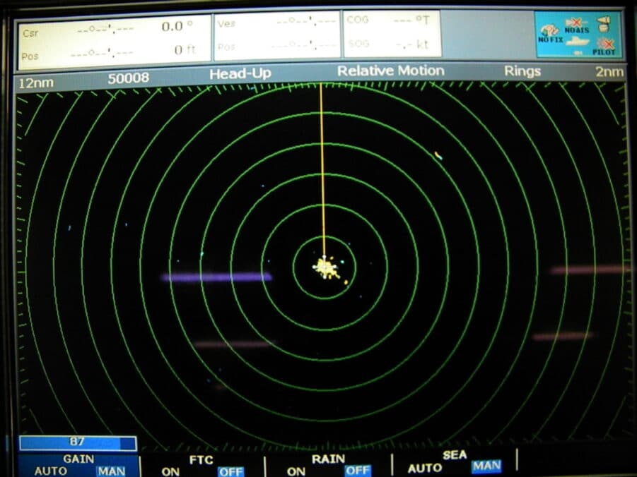 Raymarine M92650-S Radome 2KW 18” Analog Radar + 45′ Cable - LOW HOURS! Tested!! - Image 9