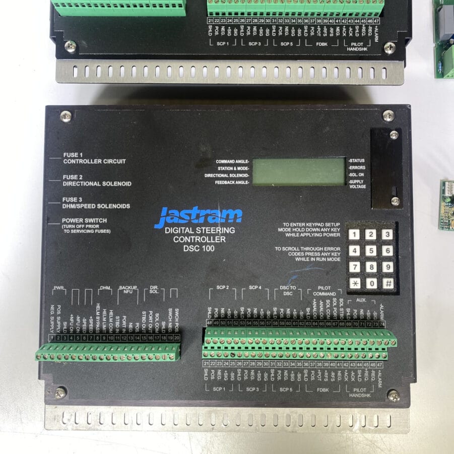 Jastram JA-701126-1 DSC100-102 Digital Steering Controller Lot of 2 + Extra PCB - Image 3