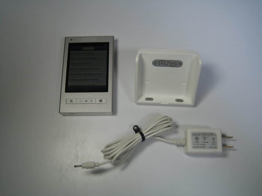 SONOS CR200 Remote Control and Charging Dock w/ Power Supply - TESTED WORKING - Image 3