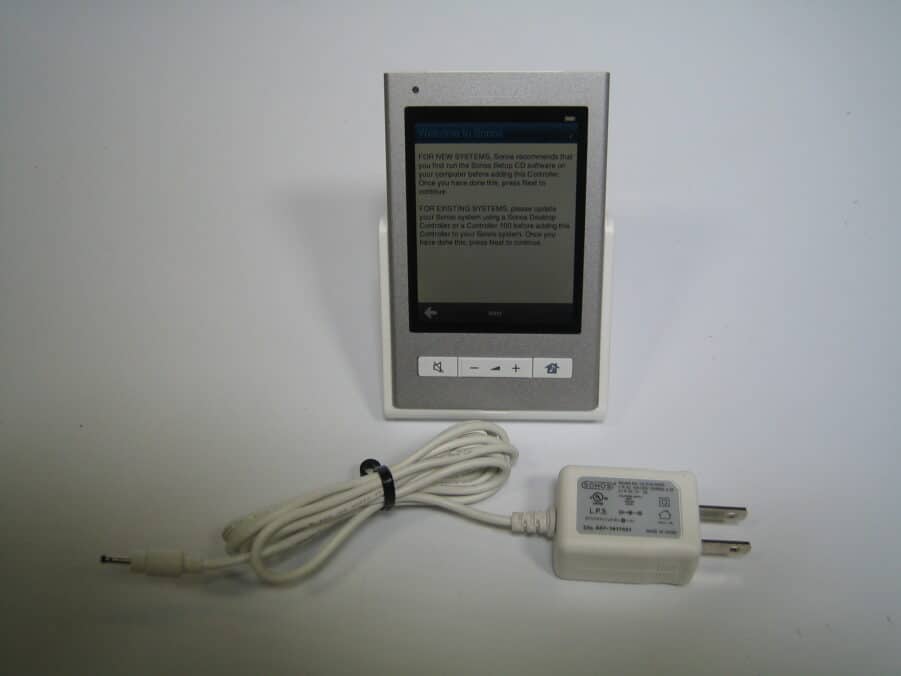 SONOS CR200 Remote Control and Charging Dock w/ Power Supply - TESTED WORKING