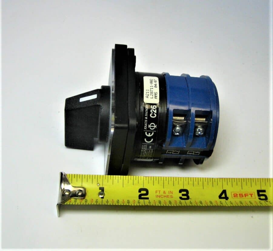 Kraus & Naimer C26 A211-600E 32A 2-Pole 3 Position Changeover Rotary Switch NEW - Image 10