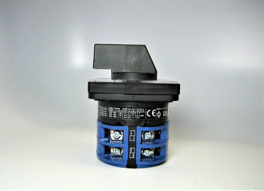 Kraus & Naimer C26 A211-600E 32A 2-Pole 3 Position Changeover Rotary Switch NEW - Image 5
