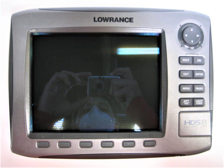 Lowrance HDS8 Gen1 8" GPS Chartplotter Fishfinder - BENCH TESTED