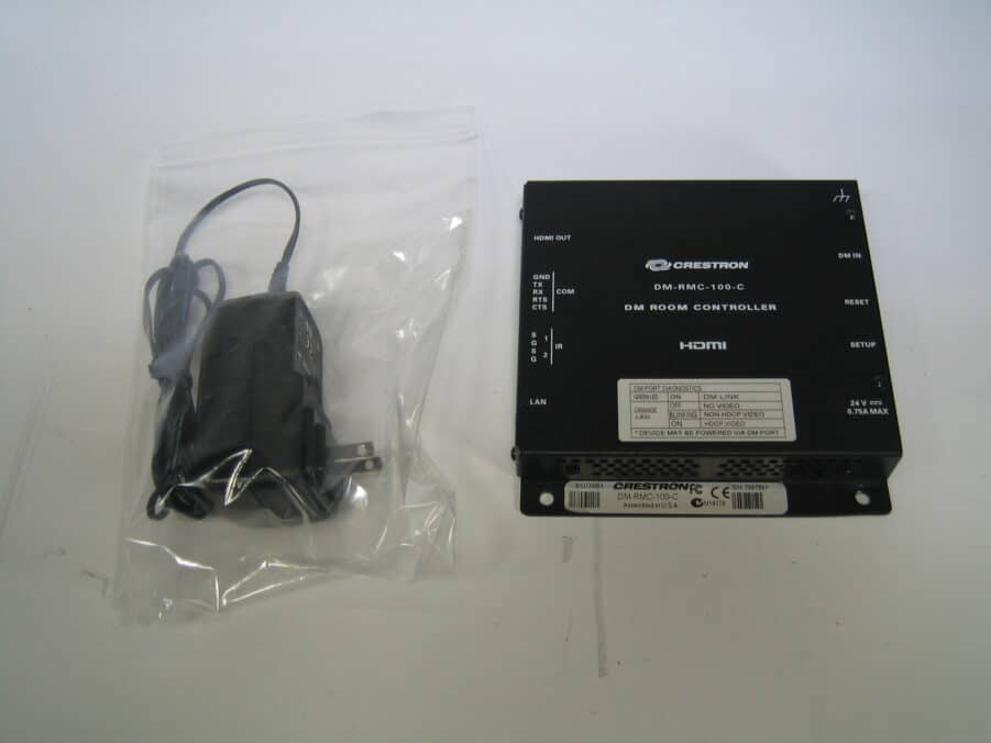 Dm Rmc 100 Crestron DM Room Controller, DM-RMC-100-C bundled with 24v Power supply ...
