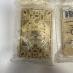 Leviton Lot of 7 40214-A One Line 4 Conductor Almond RJ11 Jack - **NEW BLEM** - Image 4