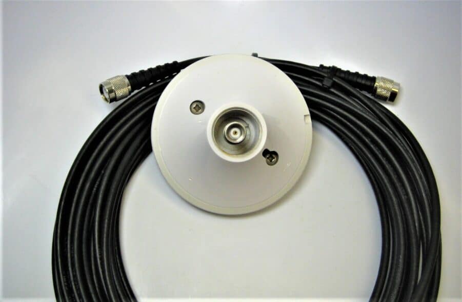 Raymarine R62241 Passive GPS Antenna w/ 30' Extension Cable ~ *CLEAN/TESTED* - Image 3