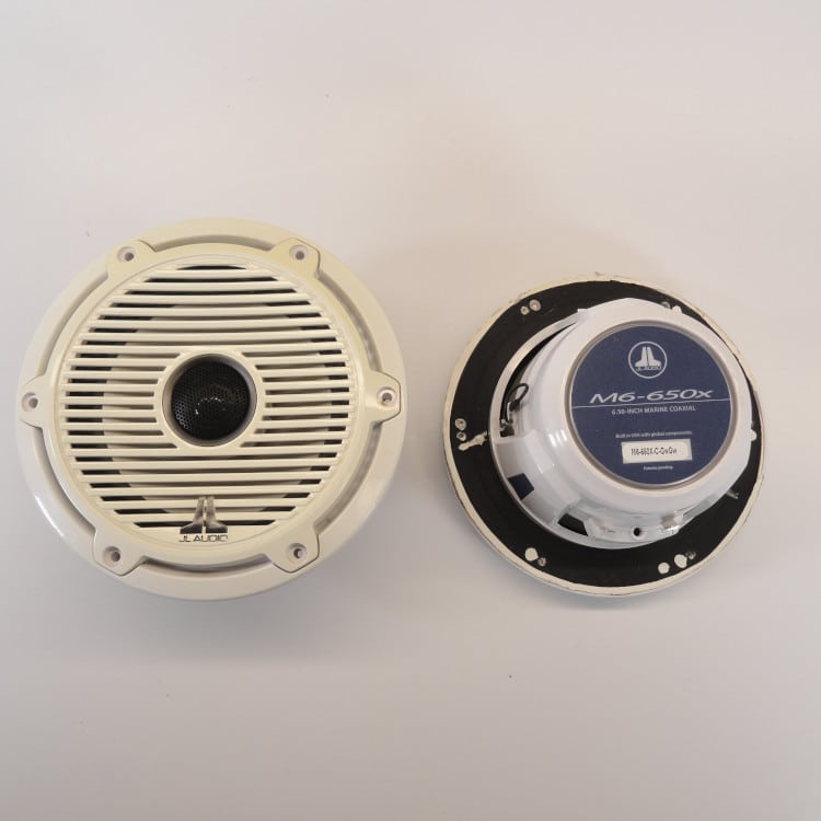 JL AUDIO JLM6-650X-C-GWGW – Altavoz Marino 2 Vie Da 16.5cm, Resistente E Potente Per Imbarcazioni