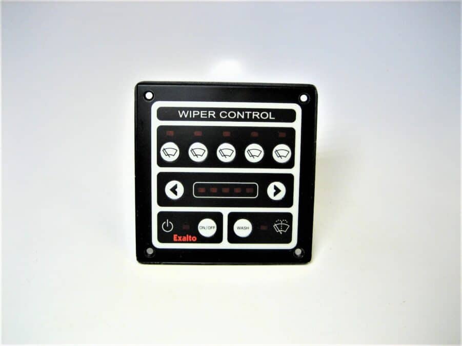 Exalto MD1 Marine 12/24V Windshield Wiper 5 Blades Max. CT2N Control Panel ONLY Max Marine
