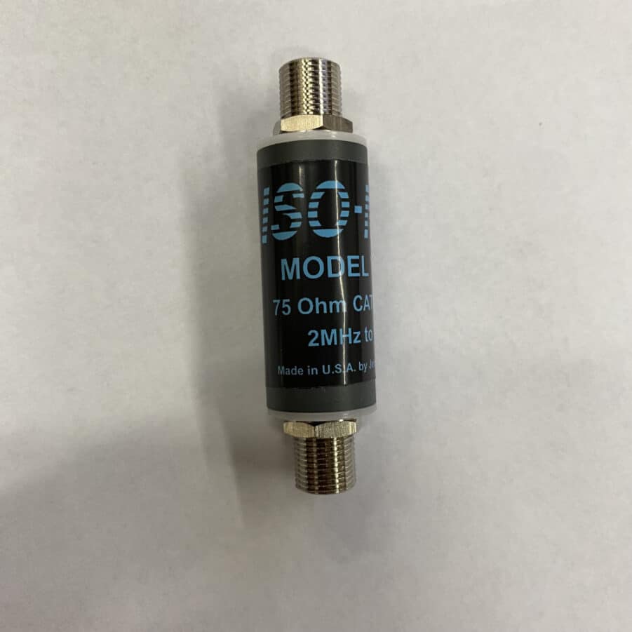 Jensen Transformers VRD-1FF ISO-MAX Cable TV Ground Isolator Hum/Buzz/Noise Eliminator - Image 4