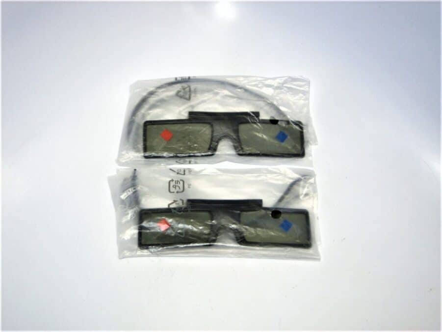 Samsung SSG-4100GB *QTY 2* Black 3D Active Glasses for 2012 3D HDTV’s ~ *NEW*