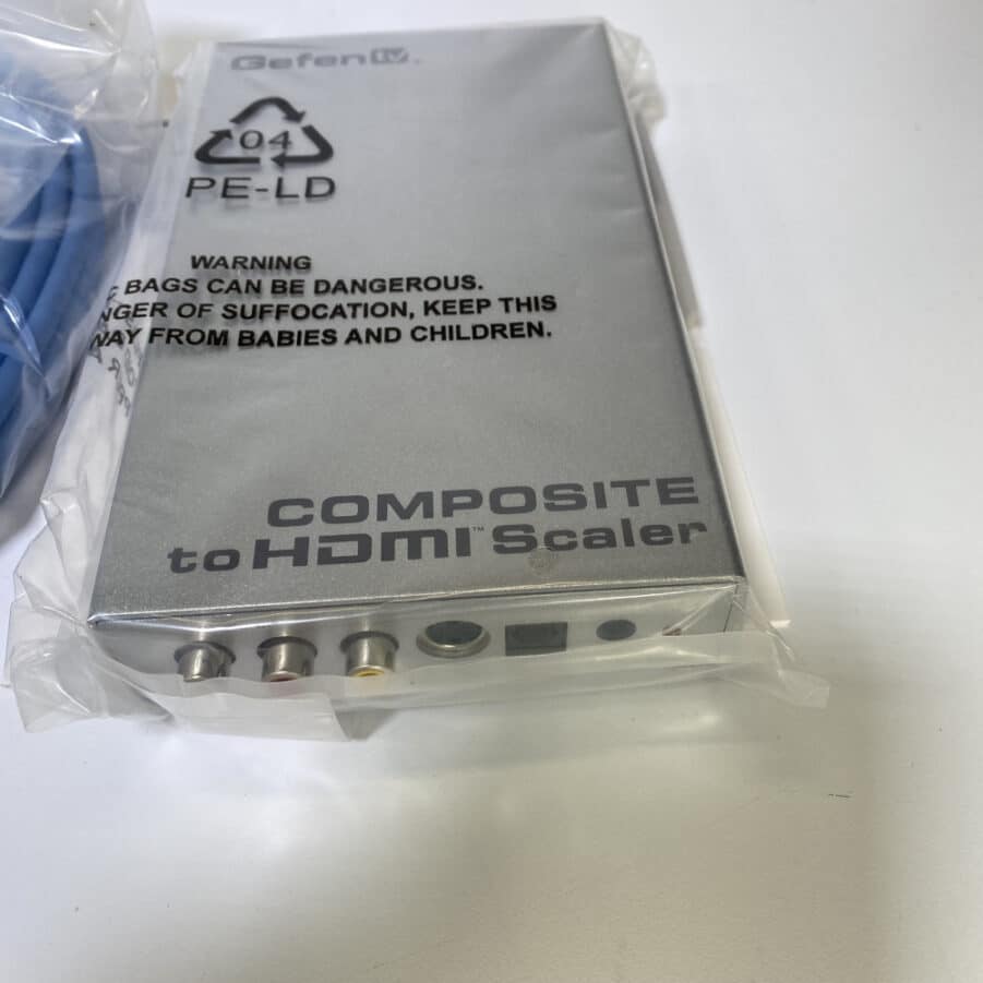 Gefen Composite to HDMI Scaler GTV-COMPSVID-2-HDMIS-CO ** NEW OLD STOCK ** - Image 3