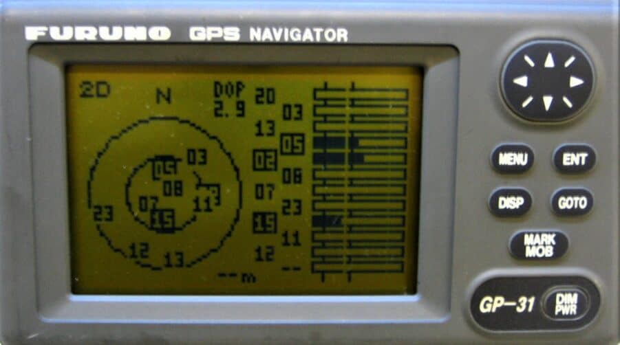 Furuno GP-31 GPS Navigator 3.5" LCD Display System w/ GPA-017 Antenna *TESTED* - Image 10