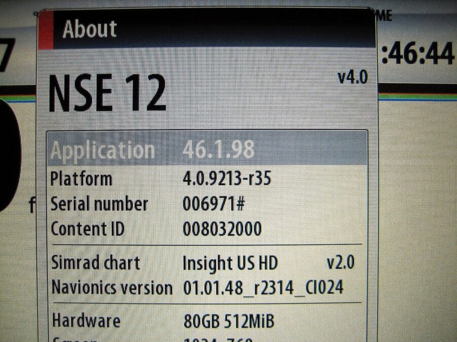 Simrad NSE12 AMER MFD GREAT CONDITION W/ Suncover Tested Good - Image 6