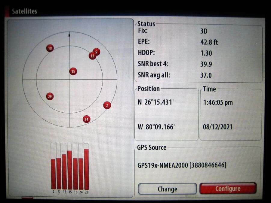 Simrad NSE12 AMER MFD GREAT CONDITION W/ Suncover Tested Good - Image 4