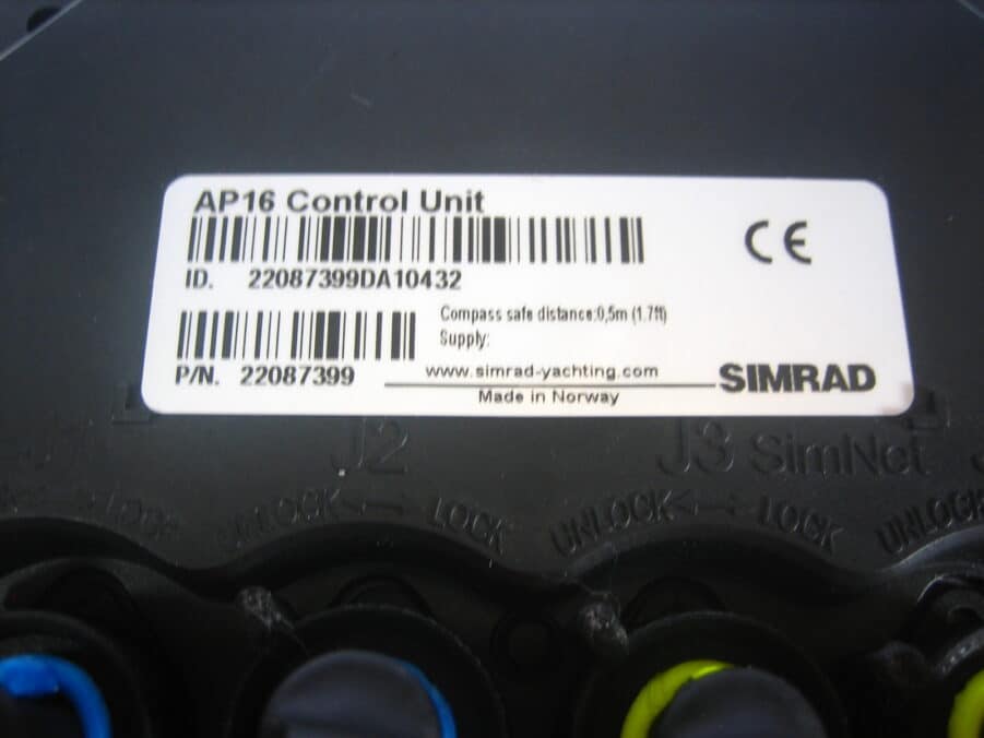 Simrad AP16 Autopilot Control Head 22087399 in Good Condition - 90 DAY WARR. - Image 5