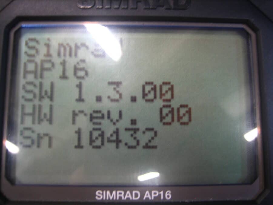 Simrad AP16 Autopilot Control Head 22087399 in Good Condition - 90 DAY WARR. - Image 6
