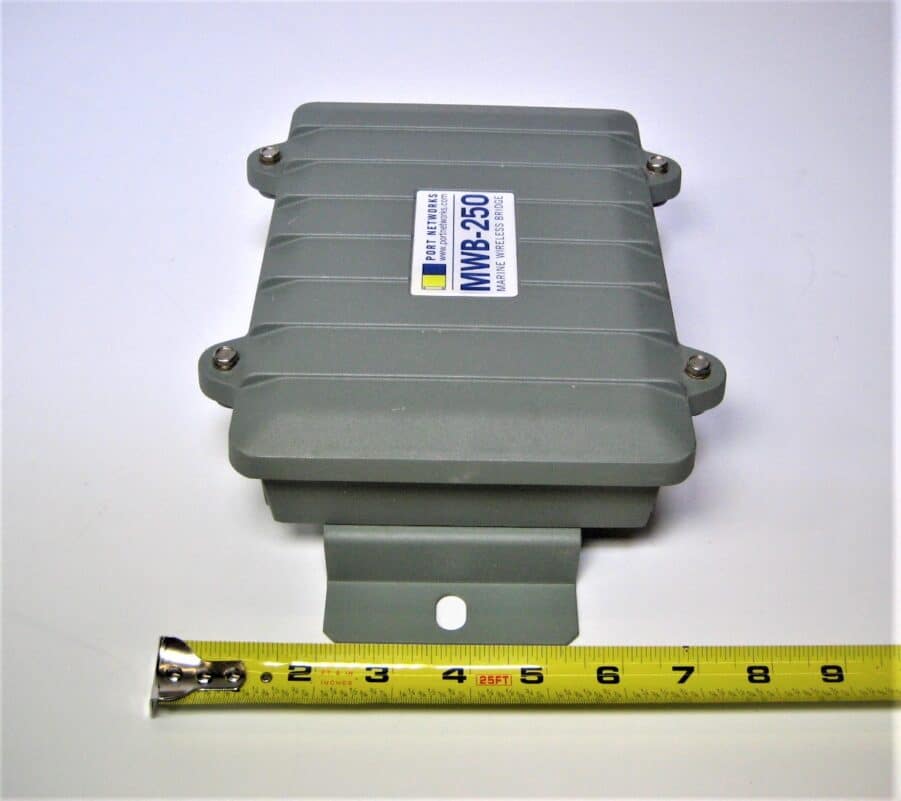 Port Networks MWB-250 Marine Wireless Bridge Base Unit with Mounting Bracket - Image 3