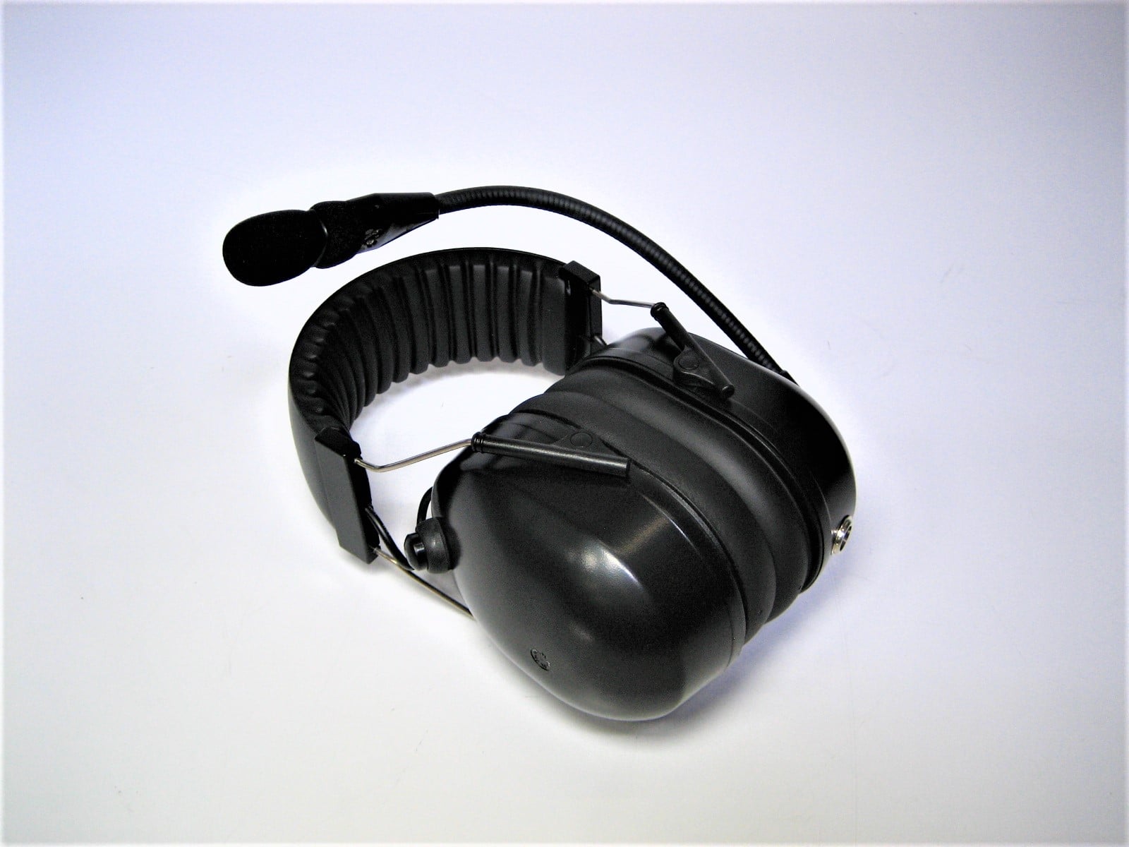 Pryme HBBEMOHB Dual Earmuff Aviation Style Audio Headset w/ NRR 24DB