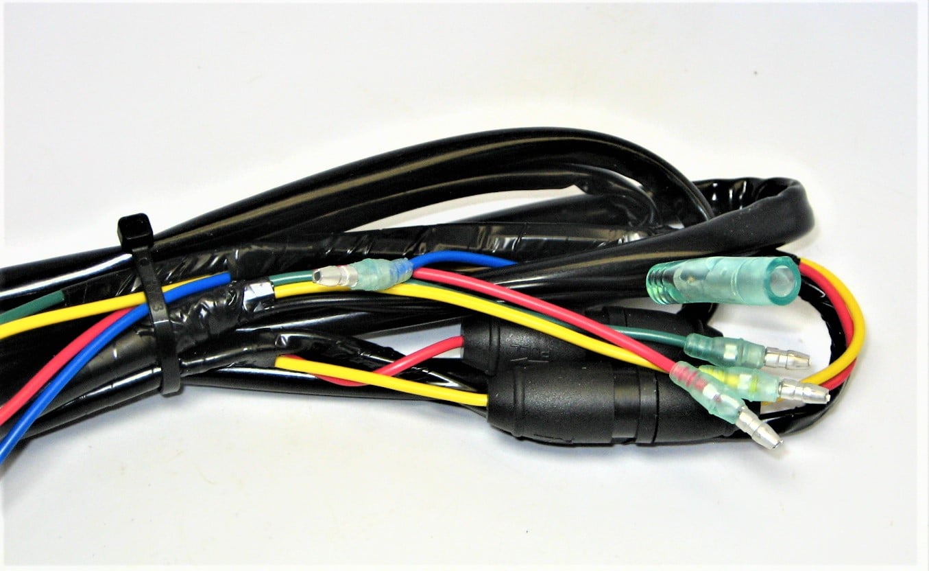 Yamaha 6Y5 83553 N0 00   Conventional Dual Fuse Gauge Harness 10 Ft
