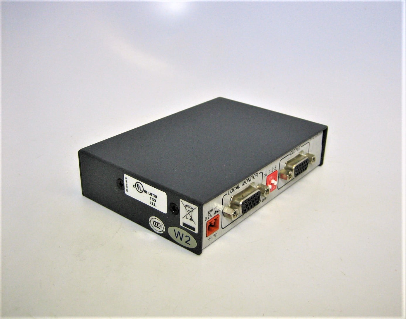 Extron 60-506-03 P/2 DA2XI 1-Input 2-Output Distribution Amp w/ VGA ...