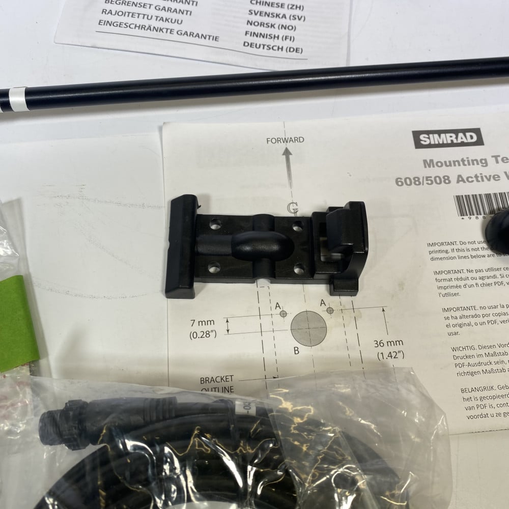 Simrad B&G608 Wind Sensor Simnet Transducer - Tested - New Open Box ...