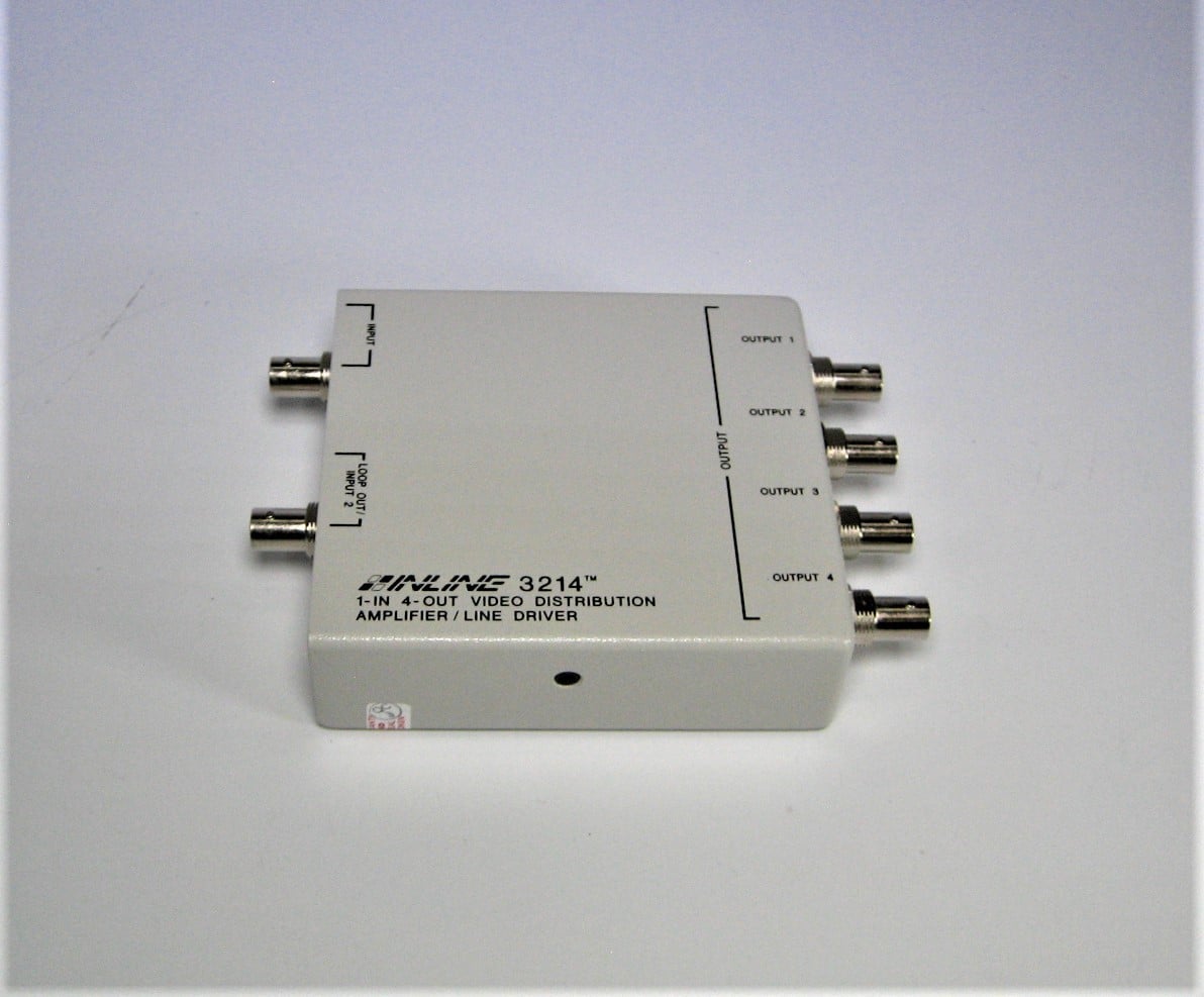 Extron IN3214 1-Input 4-Output Video Distribution Amplifier w/ Power ...
