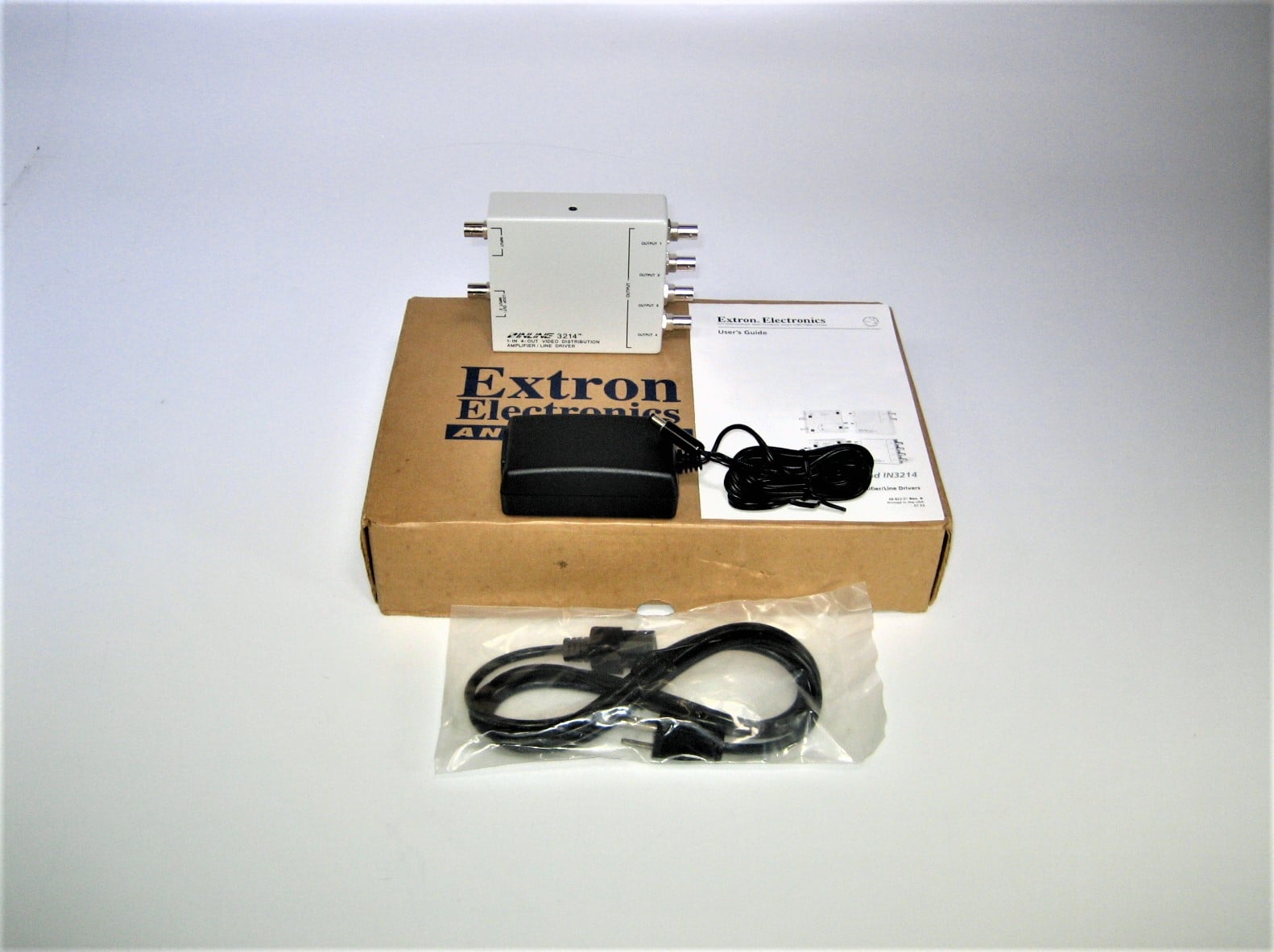 Extron IN3214 1-Input 4-Output Video Distribution Amplifier w/ Power ...