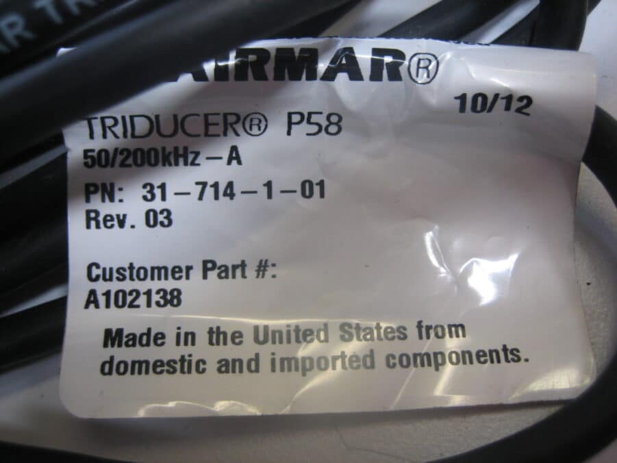 Raymarine "RAYA" Pigtail from P58 A102138 Transducer 12' Long Ray "A" Connector - Image 4