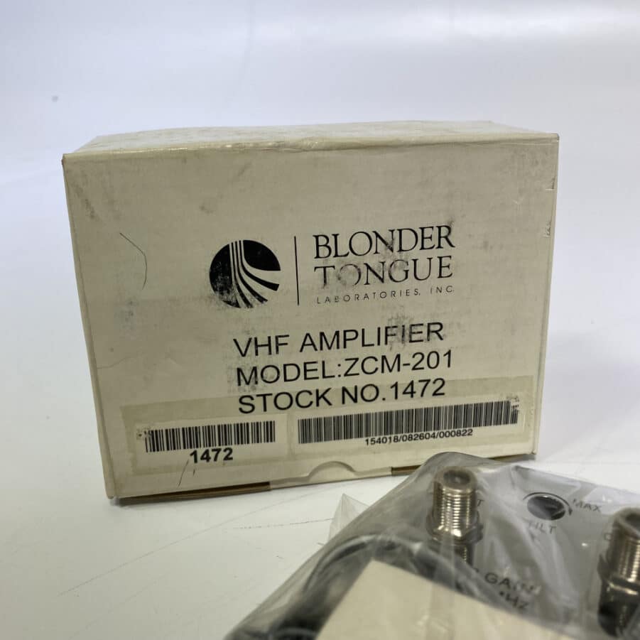 Blonder Tongue VHF/CATV Distribution Amplifier ZCM-201 20 dB 50-550 MHz **NEW** - Image 3