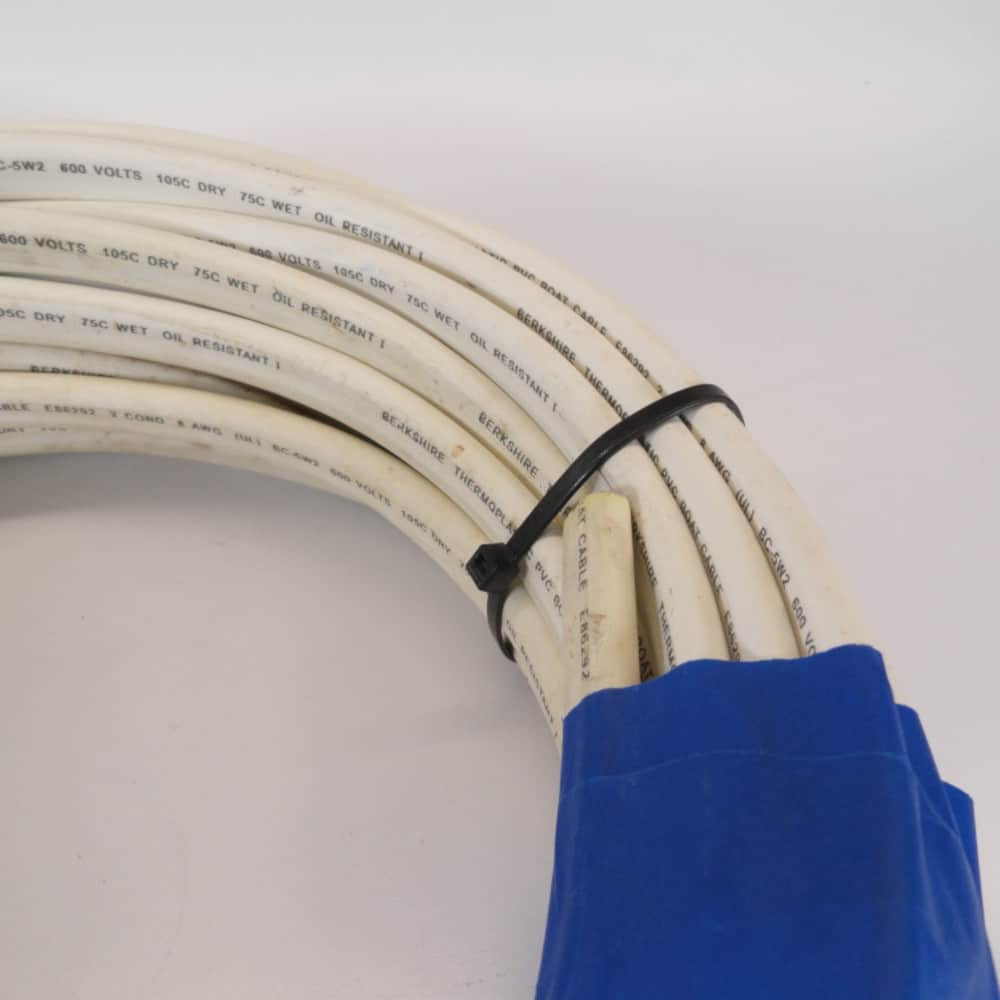 8/2 8 AWG Duplex Tinned Copper Boat Cable UL Listed 50 Feet Max