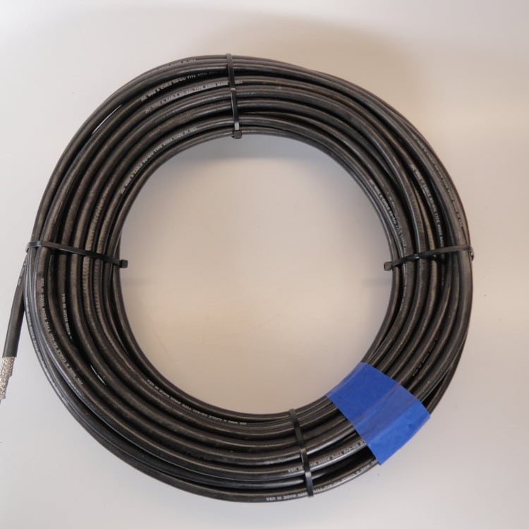 JSC RG8/U Type Coax Cable Shielded Solid Copper Core NEW OLD STOCK 100 Feet Max Marine