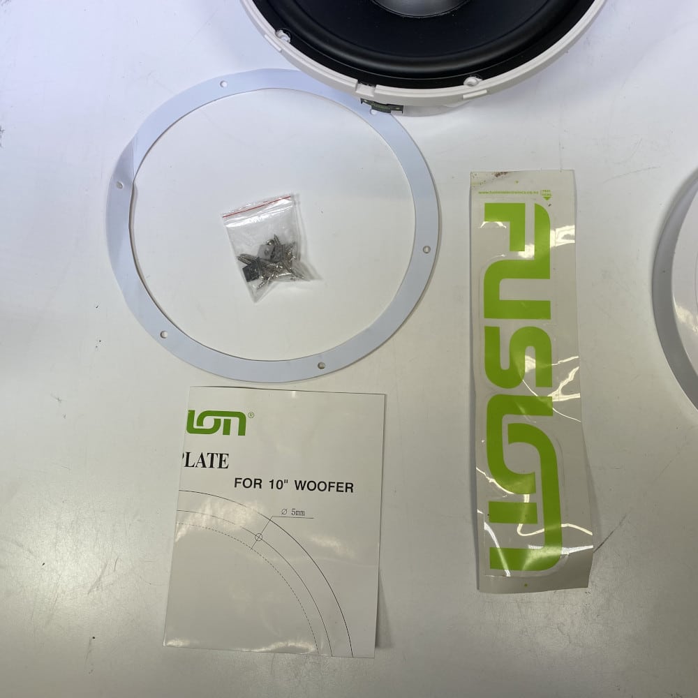 Fusion MSSW10 10" Marine Grade 400 Watt Boat Subwoofer **NEW OLD