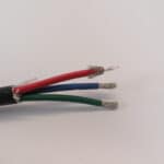 Liberty Cable LWC RGB3C-23-CM RGB 3 x 23 AWG Mini RG59 Coax Video Cable - 45ft - Image 2
