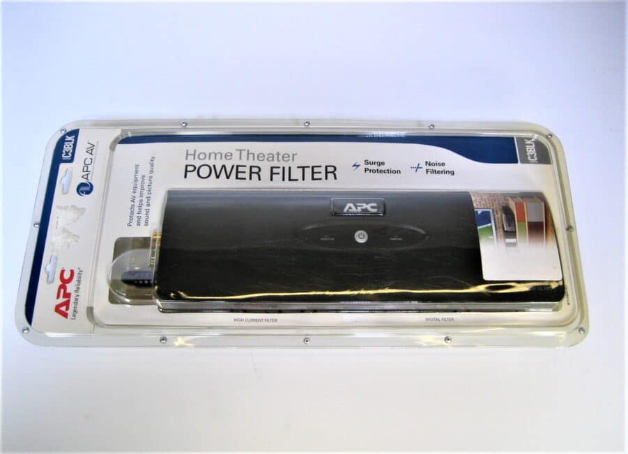 APC C3BLK AV Home Theater Equipment C-Type Noise Filtering Surge Protector - NEW - Image 3