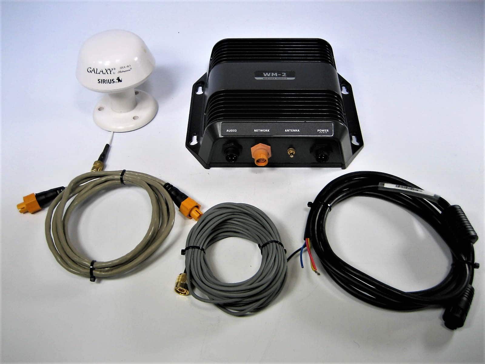 Simrad WM-2 Weather Module & Sirius Satellite Radio w/ Cables - Active ...