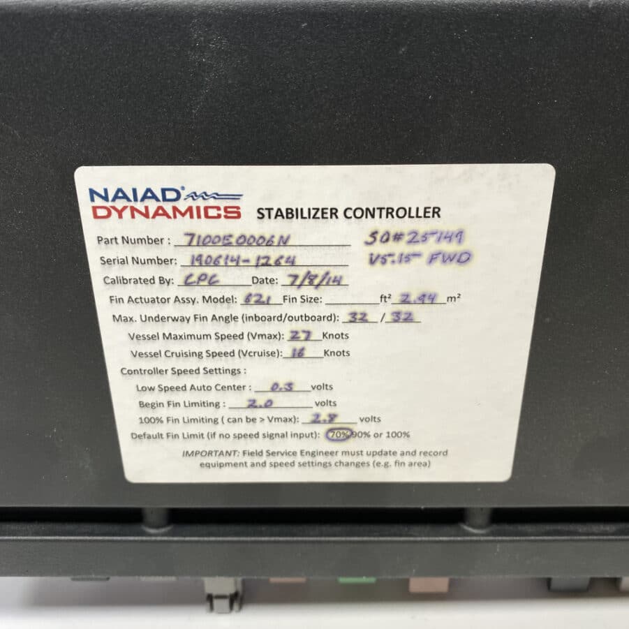 Naiad Dynamics DATUM Stabilizer Control System Modules & Motion Sensor - *READ* - Image 6