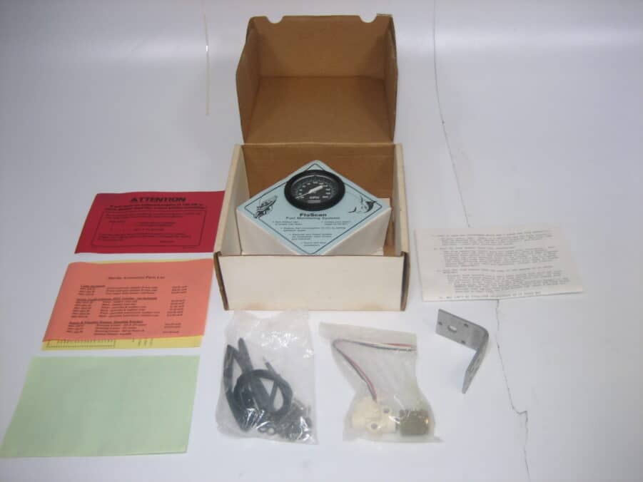Floscan 5520-231-1 Single Engine Outboard Fuel Flow Meter and Transducer - NEW