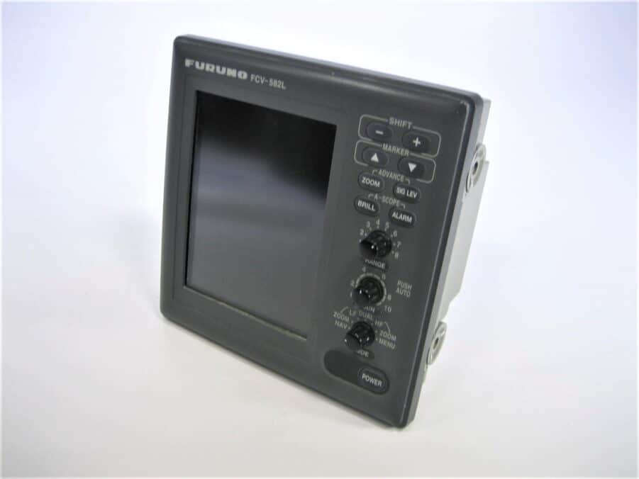Furuno FCV-582L Sounder 50/200KHz Fish Finder Display - Tested Good! - Image 7