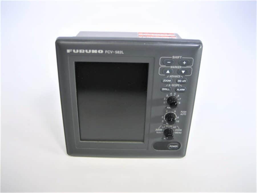Furuno FCV-582L Sounder 50/200KHz Fish Finder Display - Tested Good! - Image 6