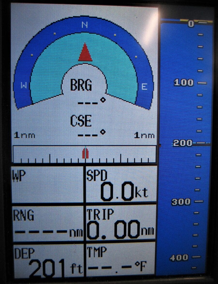 Furuno FCV-582L Sounder 50/200KHz Fish Finder Display - Tested Good! - Image 4