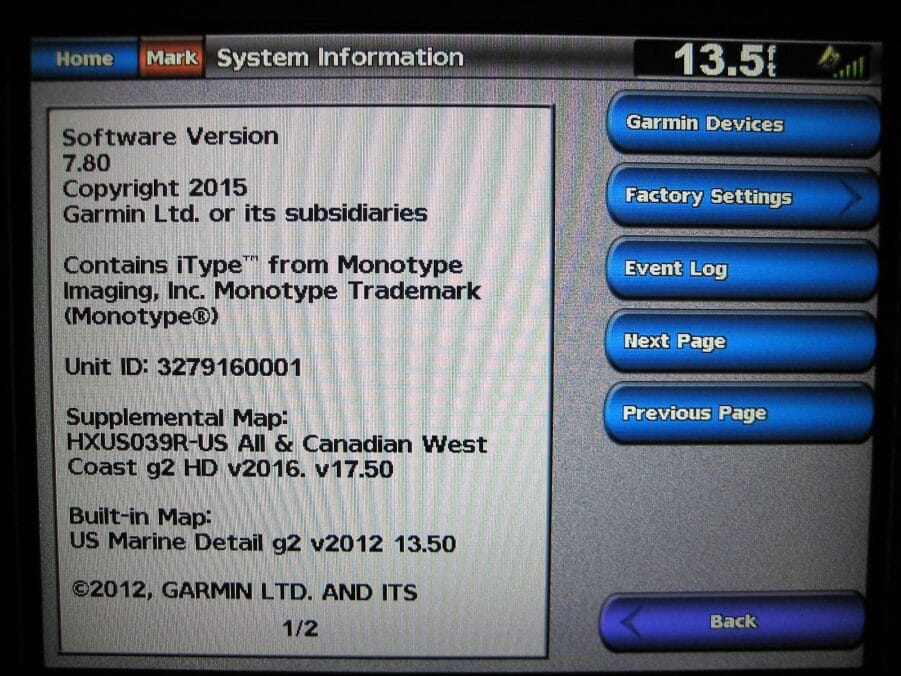 Garmin GPSMap 5208 MFD Good Working Condition - Updated w/90 Day Warranty - Image 8
